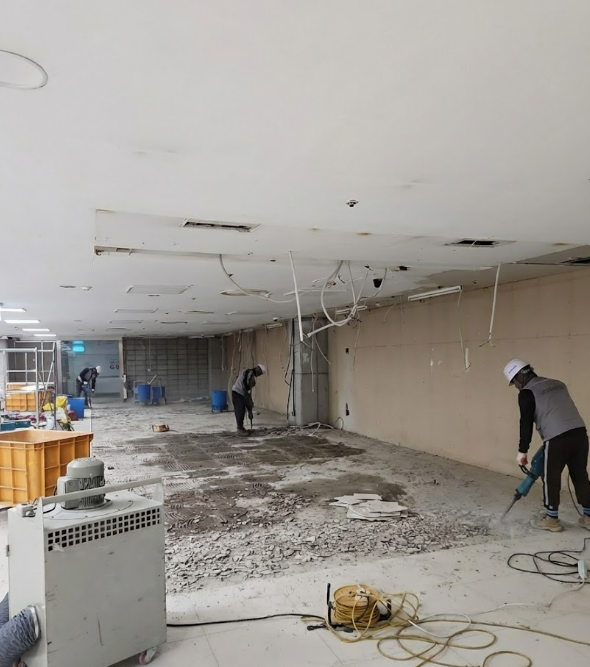 대흥이엔씨 철거 현장 1